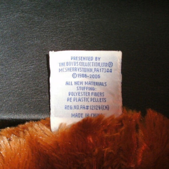 Daffodil Days American Cancer Soc Plush Brown Boyds Bear 13 in Tall Stuffed Toy - Picture 11 of 11